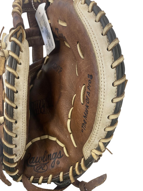 Vist Large View of Product Image Which is Used Rawlings CHAMPIONS SERIES BB/SB Catchers RH Throw Brown 29"