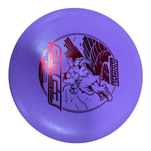 Vist Large View of Product Image Which is Used Innova DX ROC3 Disc Golf Mid Range Purple