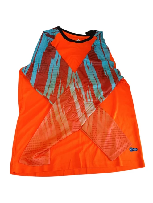 Vist Large View of Product Image Which is Used GOALIE JERSEY Soccer Goalie Top Adt Orange 3X