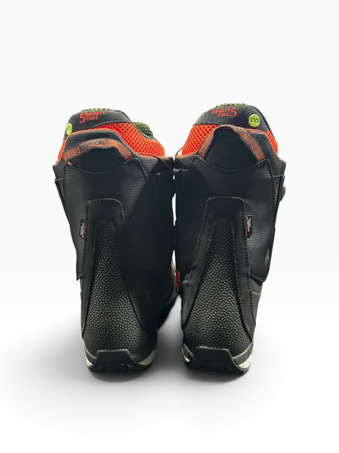 Vist Large View of Product Image Which is Used Burton SLX INFINITE RIDE 5 Mens Snowboard Boots Black Senior 12