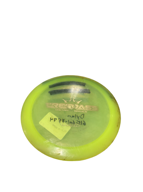 Vist Large View of Product Image Which is Used Dynamic Discs TRESPASS DRIVER Disc Golf Driver Yellow
