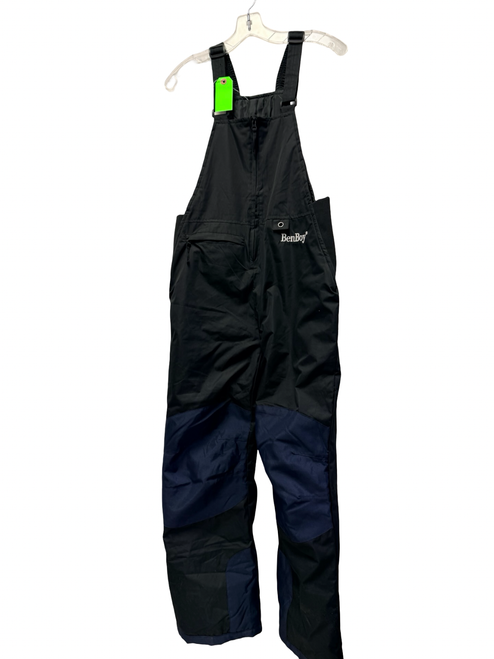 Vist Large View of Product Image Which is Used BEN BOY Mens Snow Bibs Black LG