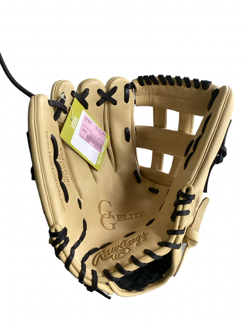 Vist Large View of Product Image Which is Used Rawlings GG ELITE BB/SB Glove LH Throw Brown 12 3/4"