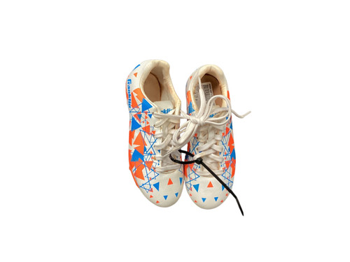 Vist Large View of Product Image Which is Used Franklin Soccer Cleats Orange Youth 12.0