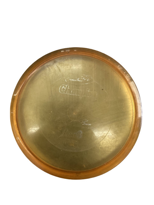 Vist Large View of Product Image Which is Used Innova CHAMPION ROC3 Disc Golf Mid Range Gold