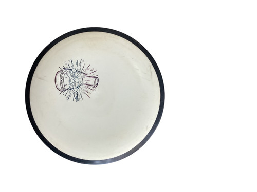 Vist Large View of Product Image Which is Used MVP VOLT Disc Golf Driver White