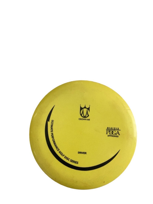 Vist Large View of Product Image Which is Used ULTIMATE DISC GOLF Disc Golf Driver Yellow