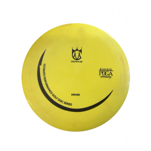 Vist Large View of Product Image Which is Used ULTIMATE DISC GOLF Disc Golf Driver Yellow
