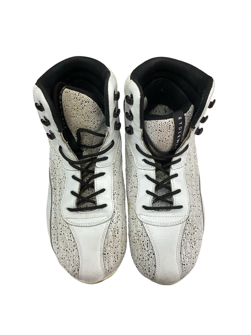 Vist Large View of Product Image Which is Used RYDERWEAR Boxing Shoes White Senior 10