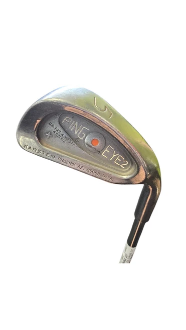 Vist Large View of Product Image Which is Used Ping EYE 2 ORANGE DOT Mens Individual Iron RH 5 Iron