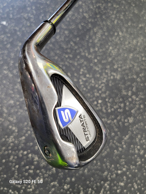 Vist Large View of Product Image Which is Used Callaway STRATA ULTIMATE Mens Individual Iron RH 6 Iron