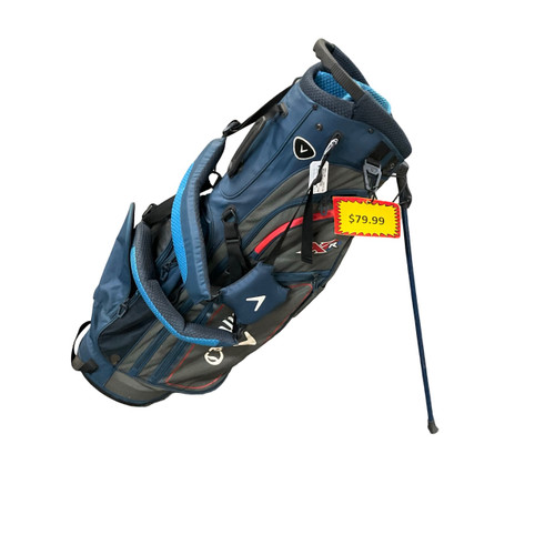 Vist Large View of Product Image Which is Used Callaway XR Mens Stand Bag Navy Blue