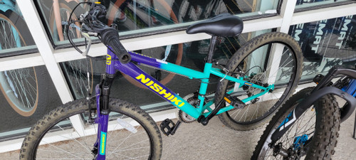 Vist Large View of Product Image Which is Used Nishiki PUEBLO 24 Mountain Bike Mens None 43-47cm - 17-18" - MD Frame