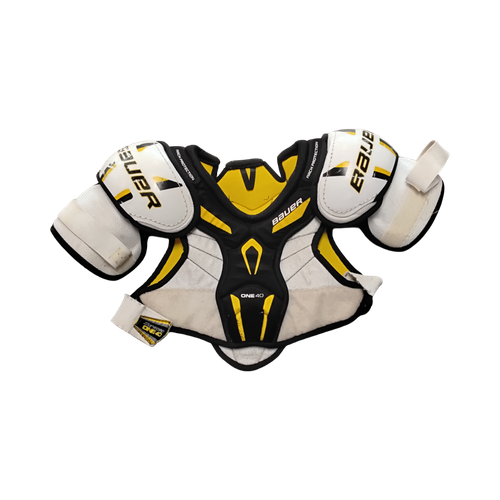 Vist Large View of Product Image Which is Used Bauer SUPREME ONE40 Junior Shoulder Pads MD