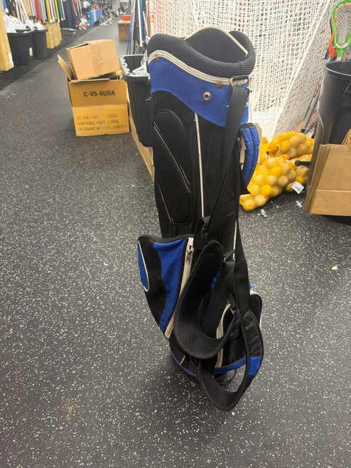 Vist Large View of Product Image Which is Used CARRY LITE LSX Mens Stand Bag Royal Blue