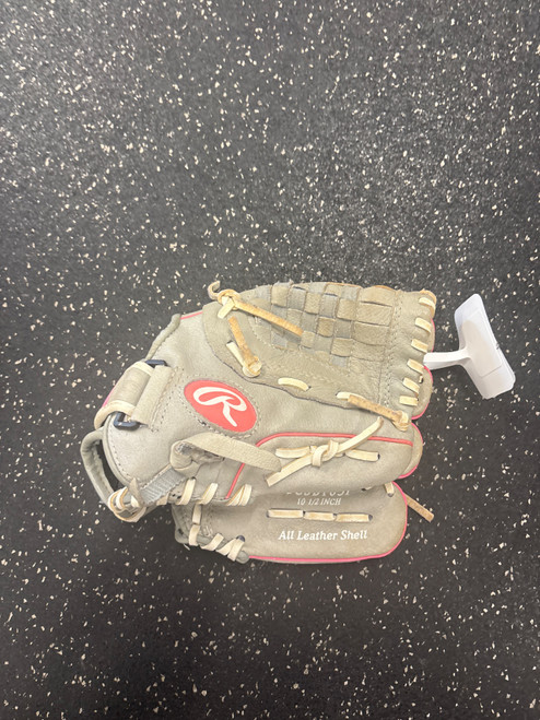Vist Large View of Product Image Which is Used Rawlings SCSB105P BB/SB Glove RH Throw Grey 10 1/2"