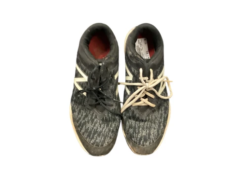 Vist Large View of Product Image Which is Used New Balance TURF CLEATS BB/SB Cleats Grey Senior 10.5
