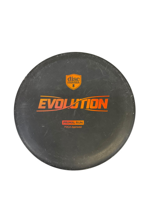 Vist Large View of Product Image Which is Used Discmania PRIMAL RUN EVO LINK Disc Golf Putter Black 175g
