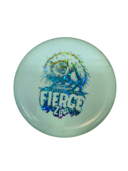 Vist Large View of Product Image Which is Used Discraft Z GLO FIERCE PAIGE PEIRCE Disc Golf Putter Green 176g