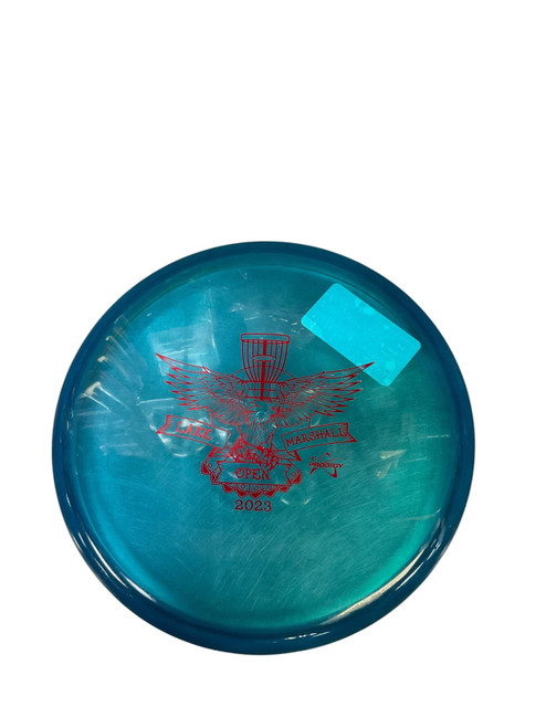 Vist Large View of Product Image Which is Used Prodigy 400 PUTTER Disc Golf Putter Royal Blue 174g
