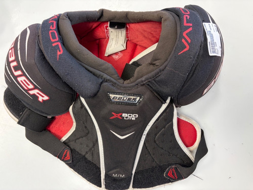Vist Large View of Product Image Which is Used Bauer X800 Junior Shoulder Pads MD
