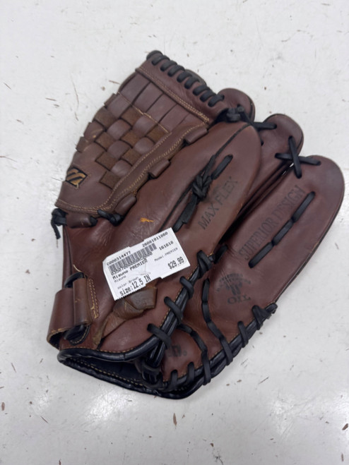 Vist Large View of Product Image Which is Used Mizuno PREMIER BB/SB Glove RH Throw Brown 12 1/2"
