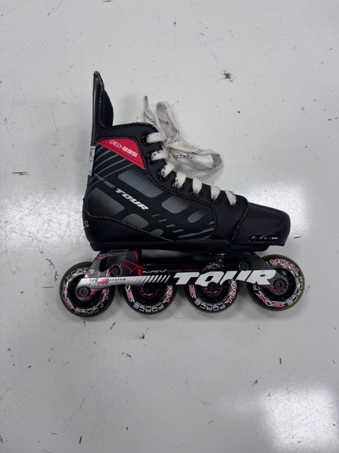 Vist Large View of Product Image Which is Used Tour Skate Roller Hockey Skates Black Adjustable