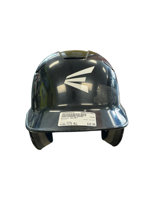 Vist Large View of Product Image Which is Used Easton HELMET Batting Helmet No Mask Black Fits all