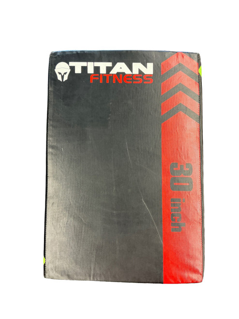 Vist Large View of Product Image Which is Used Titan Fitness Plyometric Jump Box