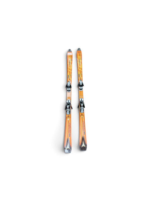 Vist Large View of Product Image Which is Used Atomic BETA RIDE Mens Skis Only Orange 180 cm