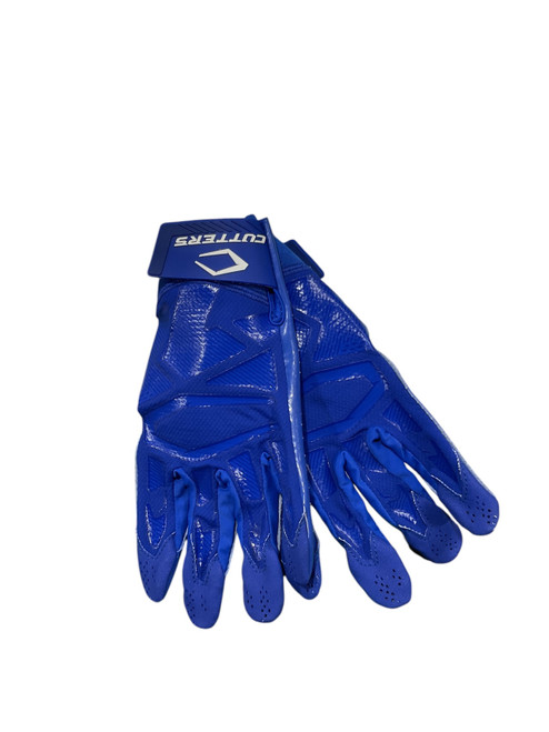 Vist Large View of Product Image Which is Used Cutters CUTTER FB Gloves Royal Blue MD