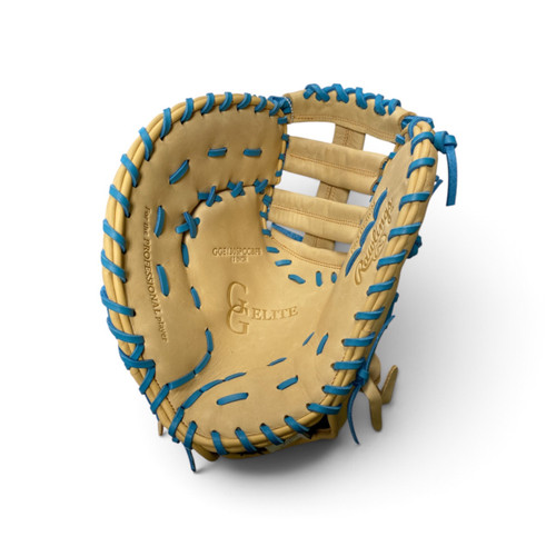 Vist Large View of Product Image Which is Used Rawlings GGE130SPCFB BB/SB First Base LH Throw Tan 13"