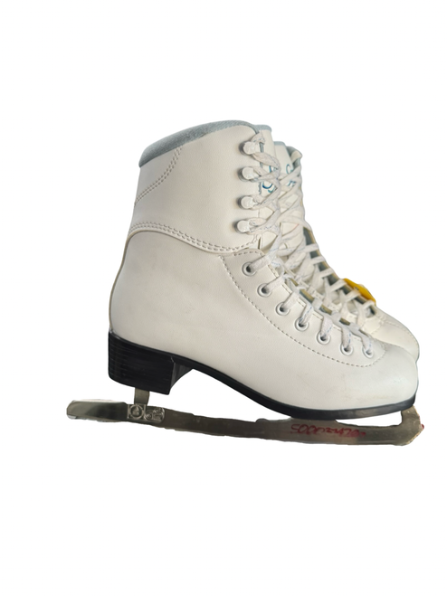 Vist Large View of Product Image Which is Used Jackson SOFT SKATE Girls Figure Skate White Junior 05