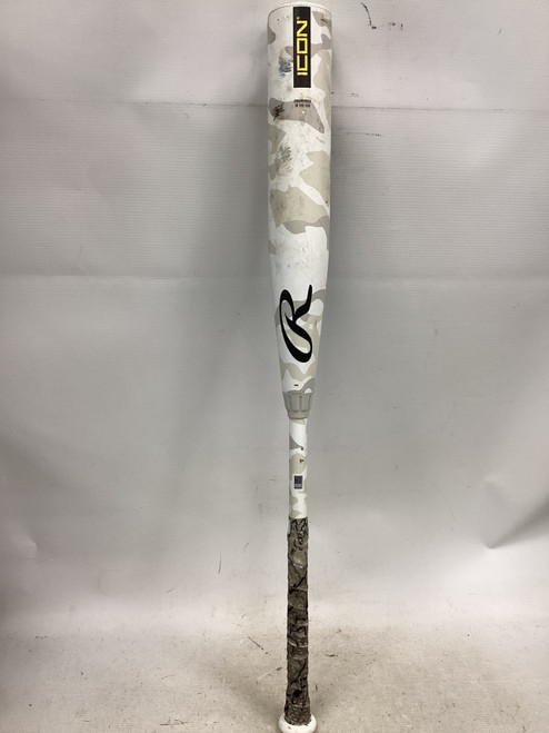 Vist Large View of Product Image Which is Used Rawlings ICON -5 BB/SB USSSA 2 3/4 Bat 32"