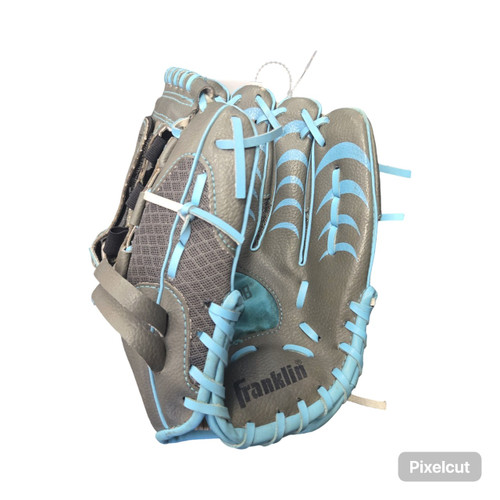 Vist Large View of Product Image Which is Used Franklin SHOCK SORB 10.5IN RHT GLOVE. BB/SB Glove RH Throw Grey 10 1/2"