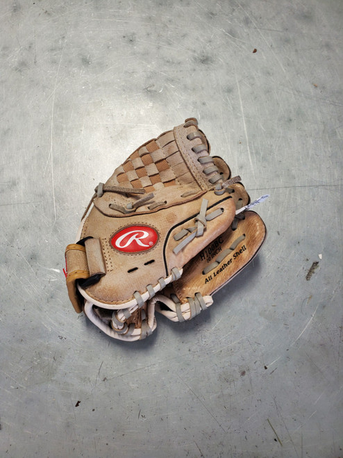 Vist Large View of Product Image Which is Used Rawlings H100BC 10IN RHT BB/SB Glove RH Throw Tan 10"