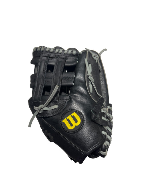 Vist Large View of Product Image Which is Used Wilson ELITE BB/SB Glove RH Throw Black 13"