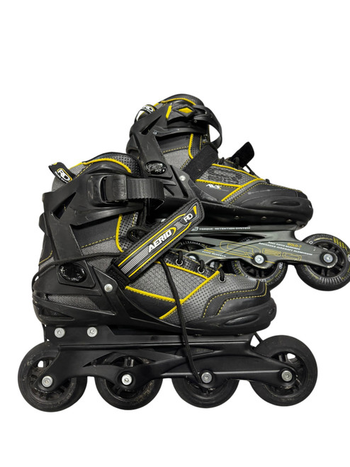 Vist Large View of Product Image Which is Used RollerDerby ELITE Q 60 Senior Rec Fitness Skates Black Senior 5