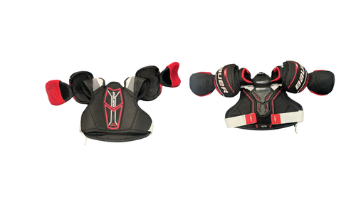 Vist Large View of Product Image Which is Used Bauer NSX Youth Shoulder Pads MD