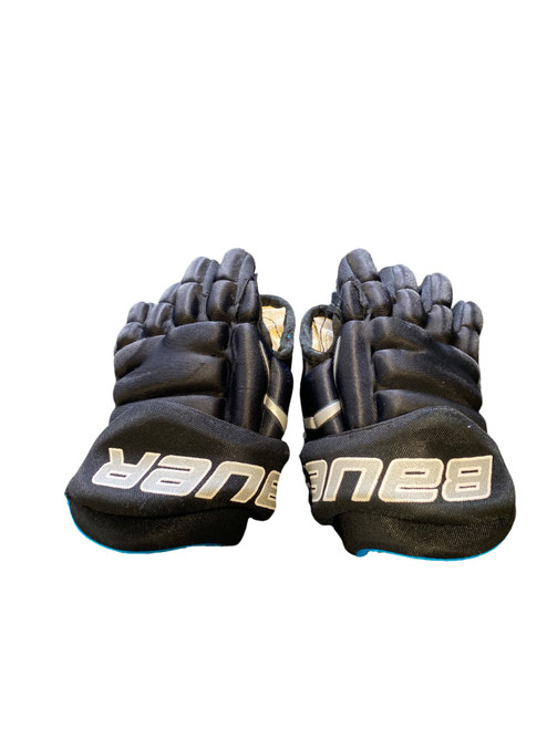 Vist Large View of Product Image Which is Used Bauer PRODIGY Youth Gloves Black 8"