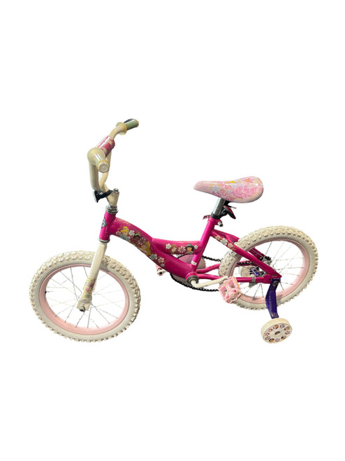 Vist Large View of Product Image Which is Used PRINCES Comfort Bike Girls White 16"