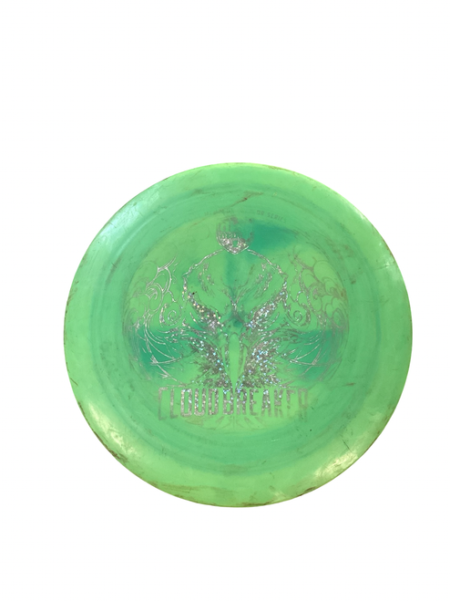 Vist Large View of Product Image Which is Used Discmania CLOUDBREAKER Disc Golf Driver Green