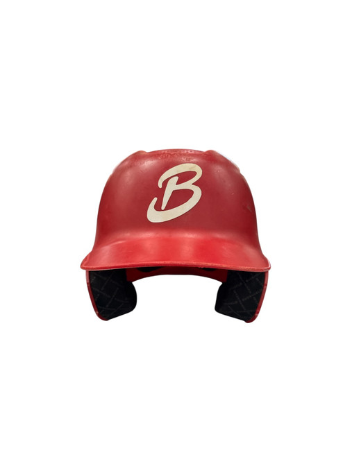 Vist Large View of Product Image Which is Used Evoshield HELMET Batting Helmet No Mask Red SM