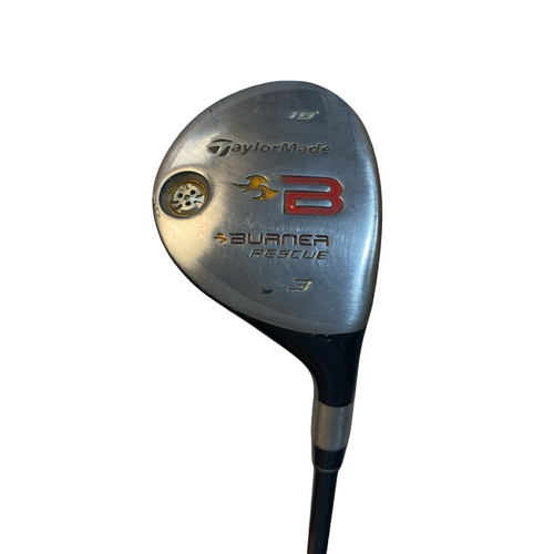 Vist Large View of Product Image Which is Used Taylormade BURNER RESCUE Mens Fairway Wood RH 3 Wood