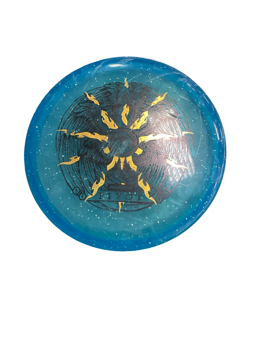 Vist Large View of Product Image Which is Used Prodigy PIVOT Disc Golf Putter Royal Blue