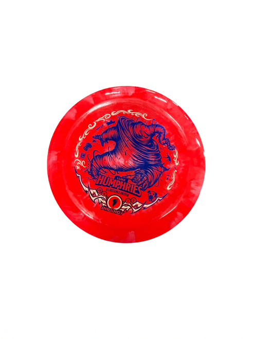 Vist Large View of Product Image Which is Used Prodigy D3 Disc Golf Driver Red