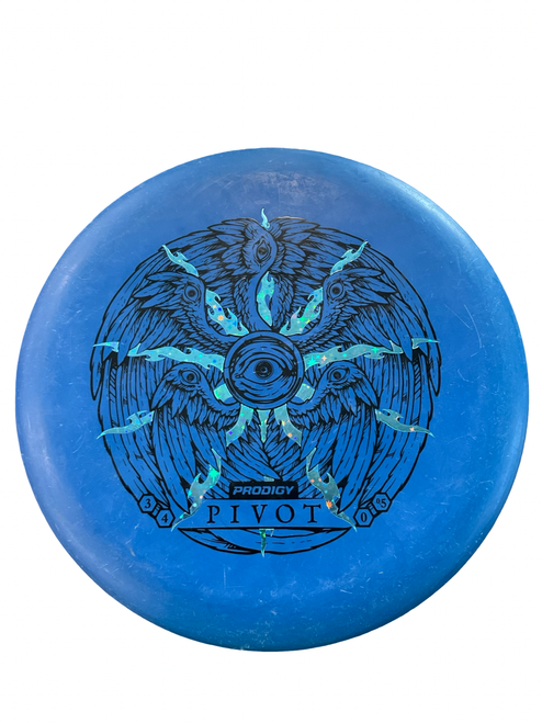 Vist Large View of Product Image Which is Used Prodigy PIVOT Disc Golf Putter Royal Blue