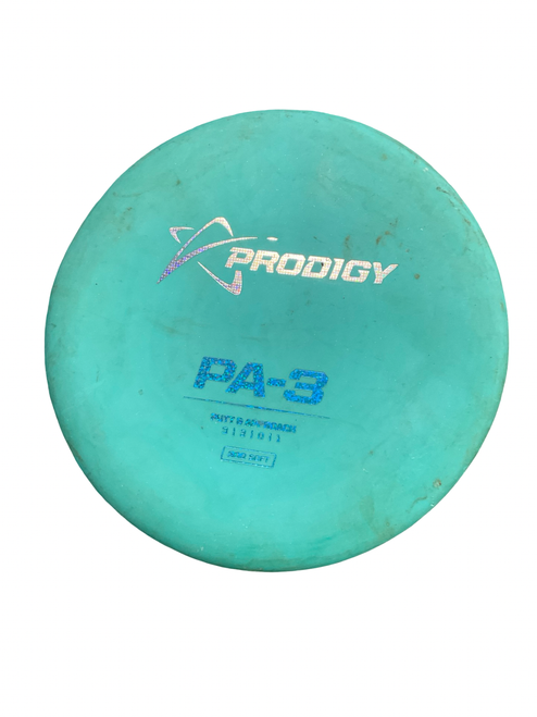 Vist Large View of Product Image Which is Used Prodigy PA-3 Disc Golf Putter Teal