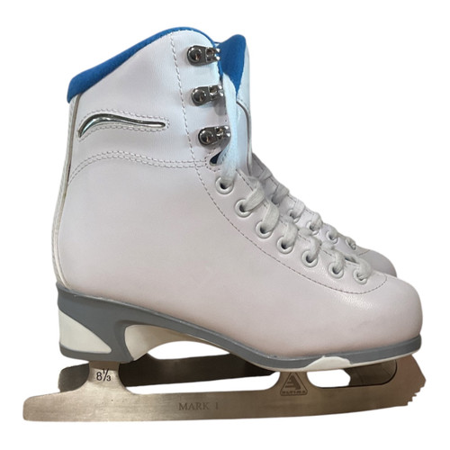 Vist Large View of Product Image Which is Used Jackson SOFT SKATE Girls Figure Skate White Junior 03