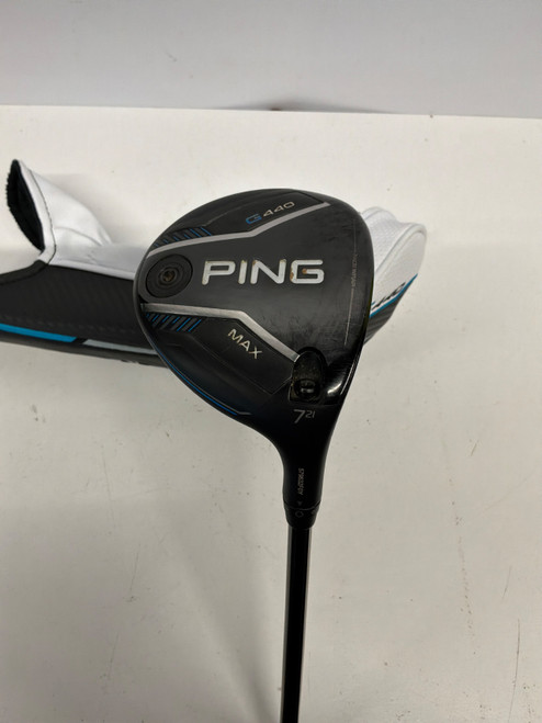 Vist Large View of Product Image Which is Used Ping G440 MAX Mens Fairway Wood RH 7 Wood